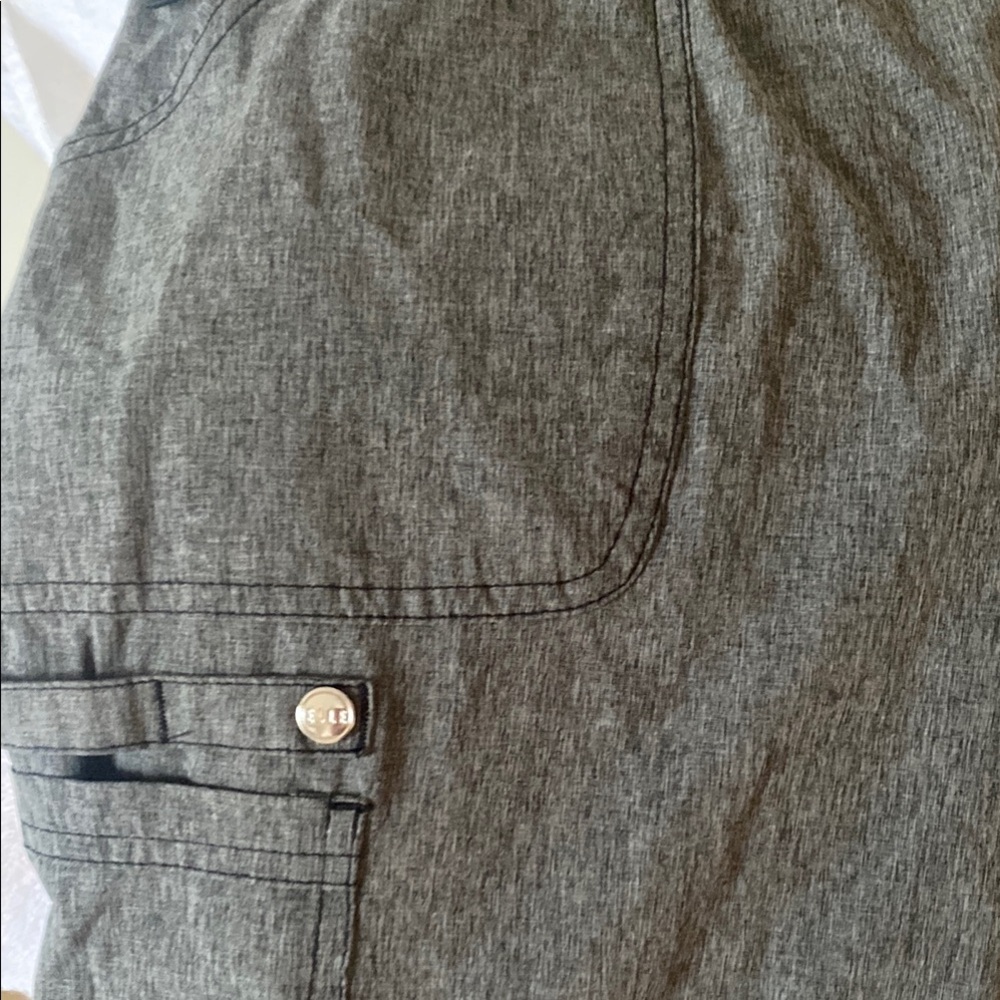 Elle Brand Gray Scrub Pants